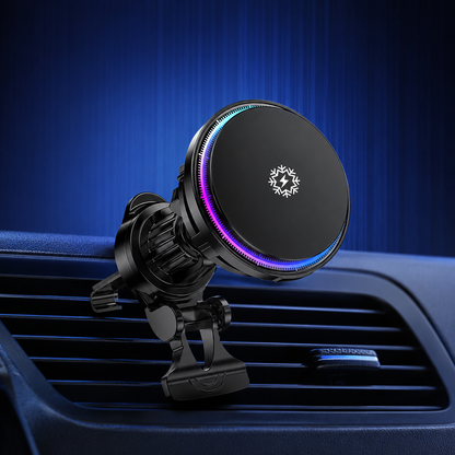 MagSafe Wireless Car Mount — Snap. Charge. Cool.