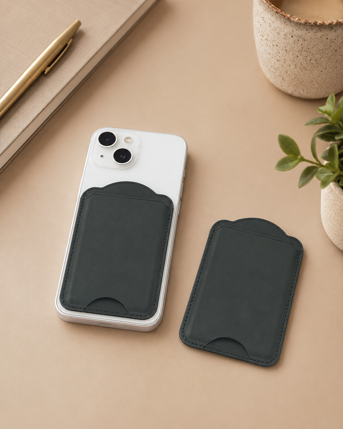 MagSafe Wallet — Cards. Cash. Snapped On